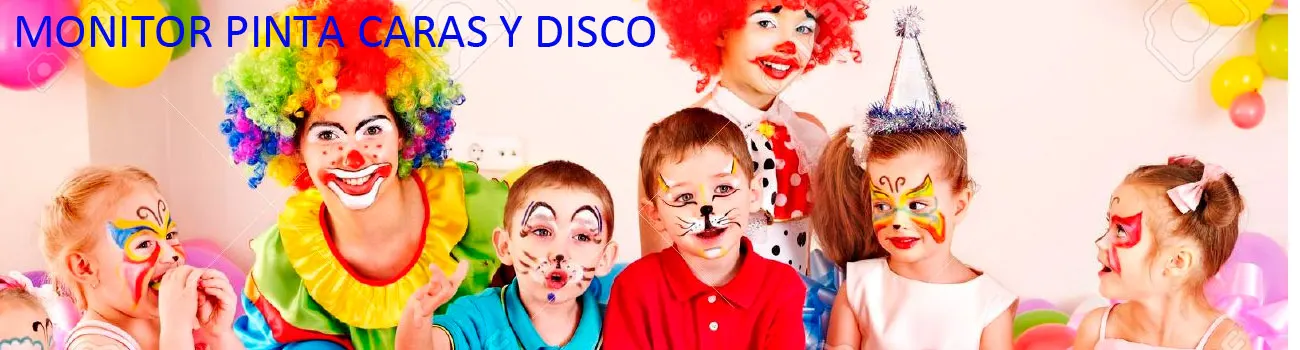 Monitor pinta caras. Alquiler de castillos hinchables madrid y fiestas infantiles